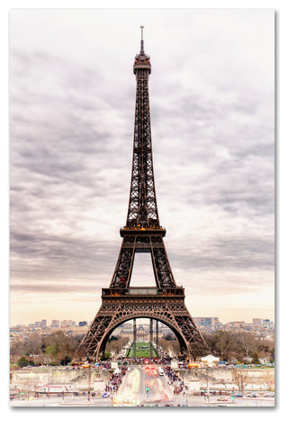 Philippe Hugonnard 'The Eiffel Tower' Canvas Art, 24"x16"