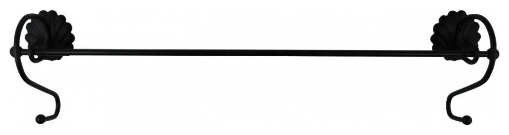 Towel Bar Black Steel Sanibel Towel Bar 24" |