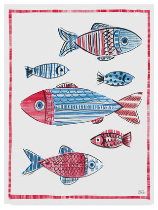 Melissa Averinos 'Coastal Americana I' Canvas Art