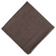Texas Solid Napkin- Chocolate, Set of 6