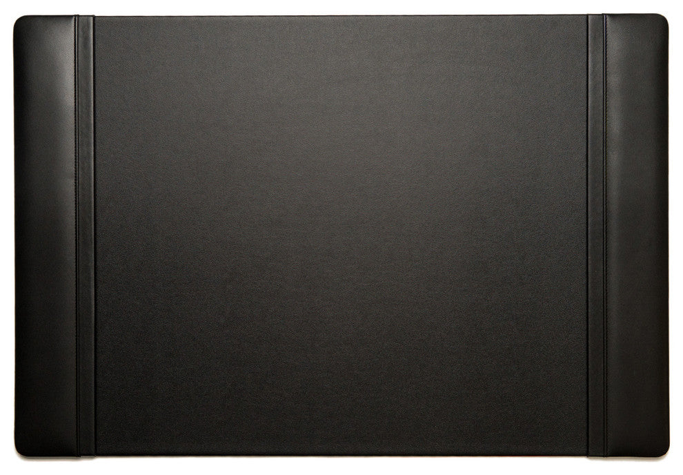 Black Leather 17"x26" Desk Pad