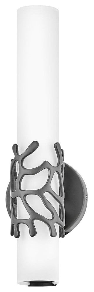 Hinkley Lyra Medium Led Sconce, Black