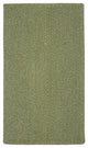 Capel Manteo Deep Green 0050_200 Braided Rugs - 24" X 8' Runner Vertical Stripe