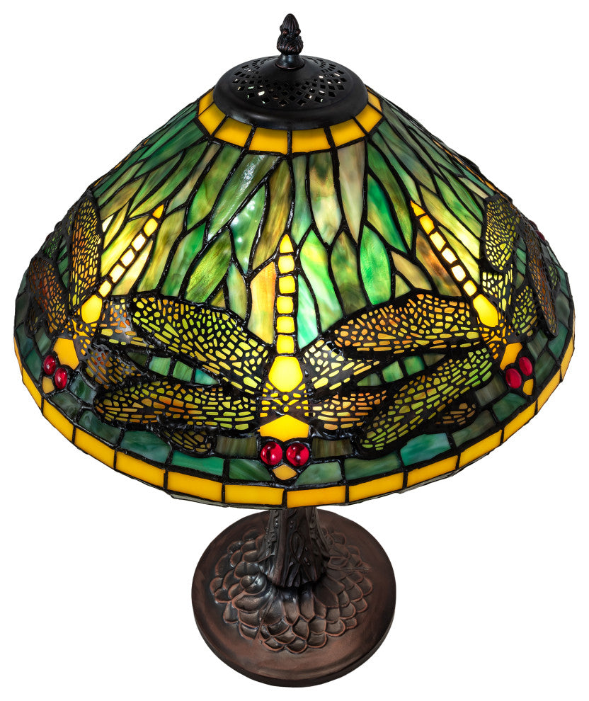 22 High Tiffany Dragonfly Table Lamp