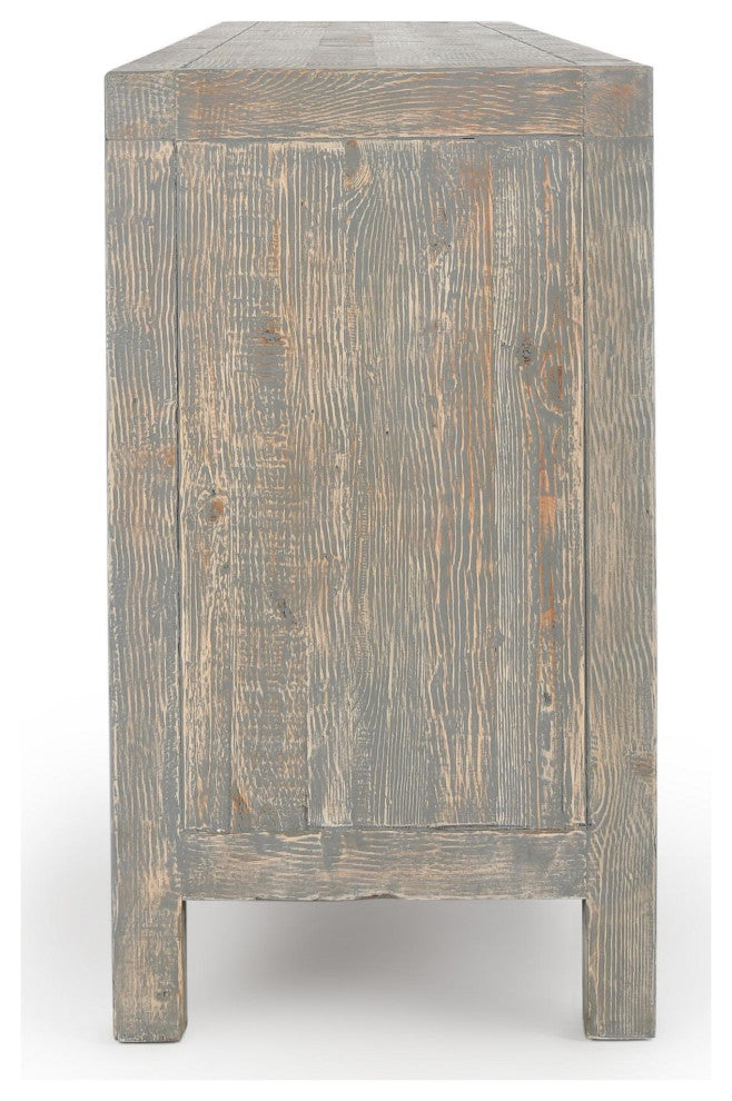 Elani 4-Door Sideboard, Gray