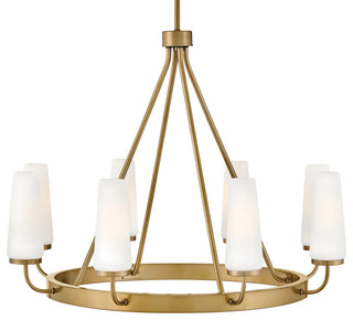 Lark Selma Chandelier, Gold, 32"