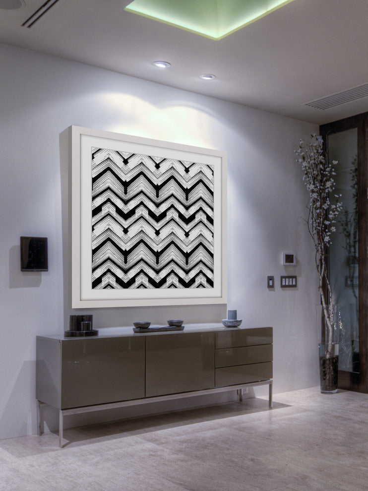 "Rooftops" Framed Art Print