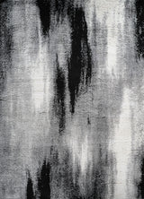Noori Rug Shag Baxter Grey/Black Rug