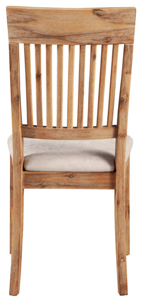 Aspen Set of 2 Side Chair, Antique Natural