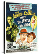 Abbott and Costello, Meet Dr, Jekyll And Mr, Hyde, 01, 24x36