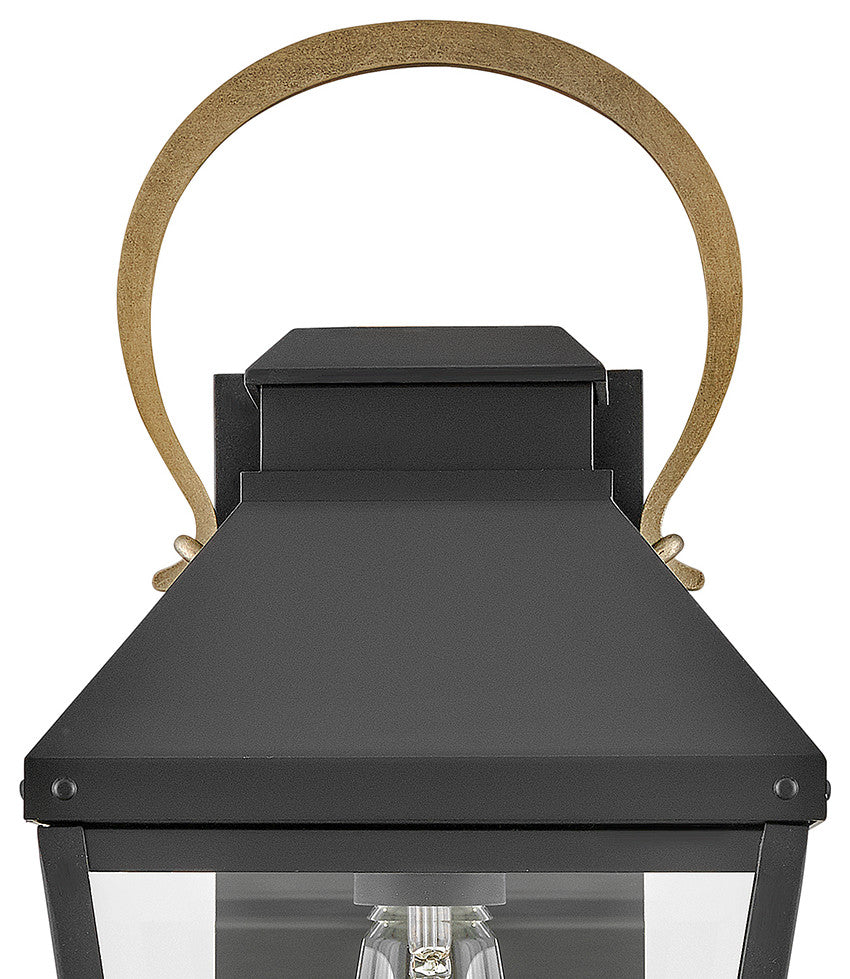Hinkley Dawson Medium Wall Mount Lantern, Black
