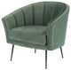 Aria Moss Fabric Single Seat Sofa