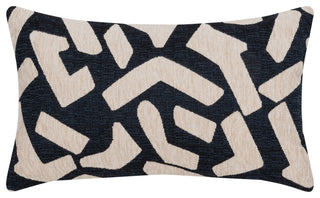 Fascination Indigo Indoor/Outdoor Performance Pillow, 12"x20"