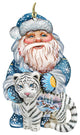 Tiger Santa Scenic, Decorative Ornament