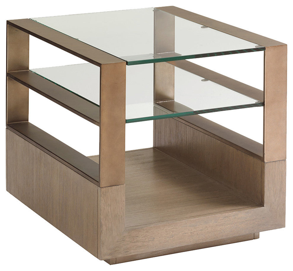 Center Stage Rectangular Lamp Table