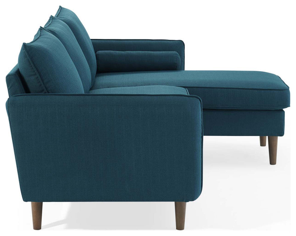 Revive Upholstered Right or Left Sectional Sofa-Azure