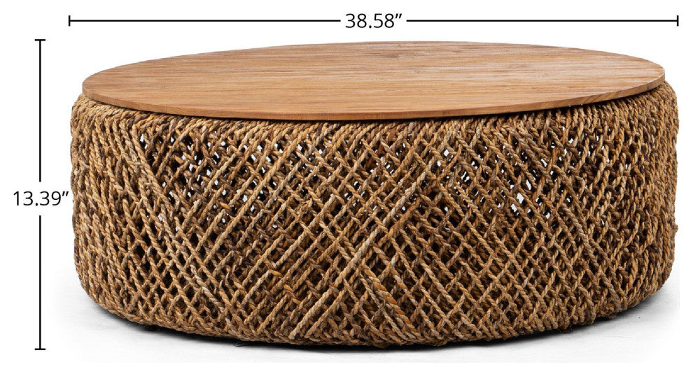 D-Bodhi Knut Coffee Table, Brown