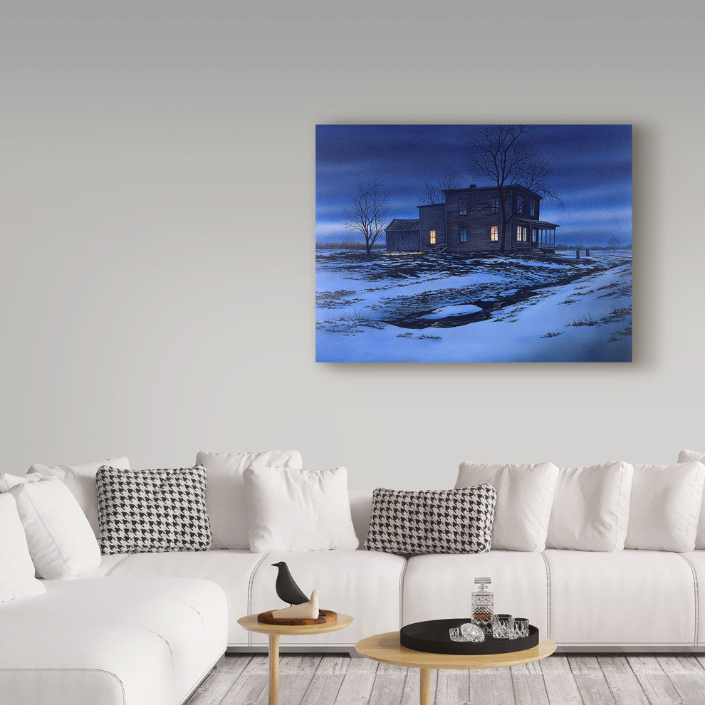 "Deep in December" by John Morrow, Canvas Art, 32"x24"