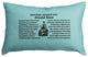 Pillow Decor - Marco Polo Theatre Restaurant 12 x 20 Blue Throw Pillow