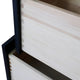 37" Single Sink Vanity, Dark Gray Finish With White Carrara Marble
