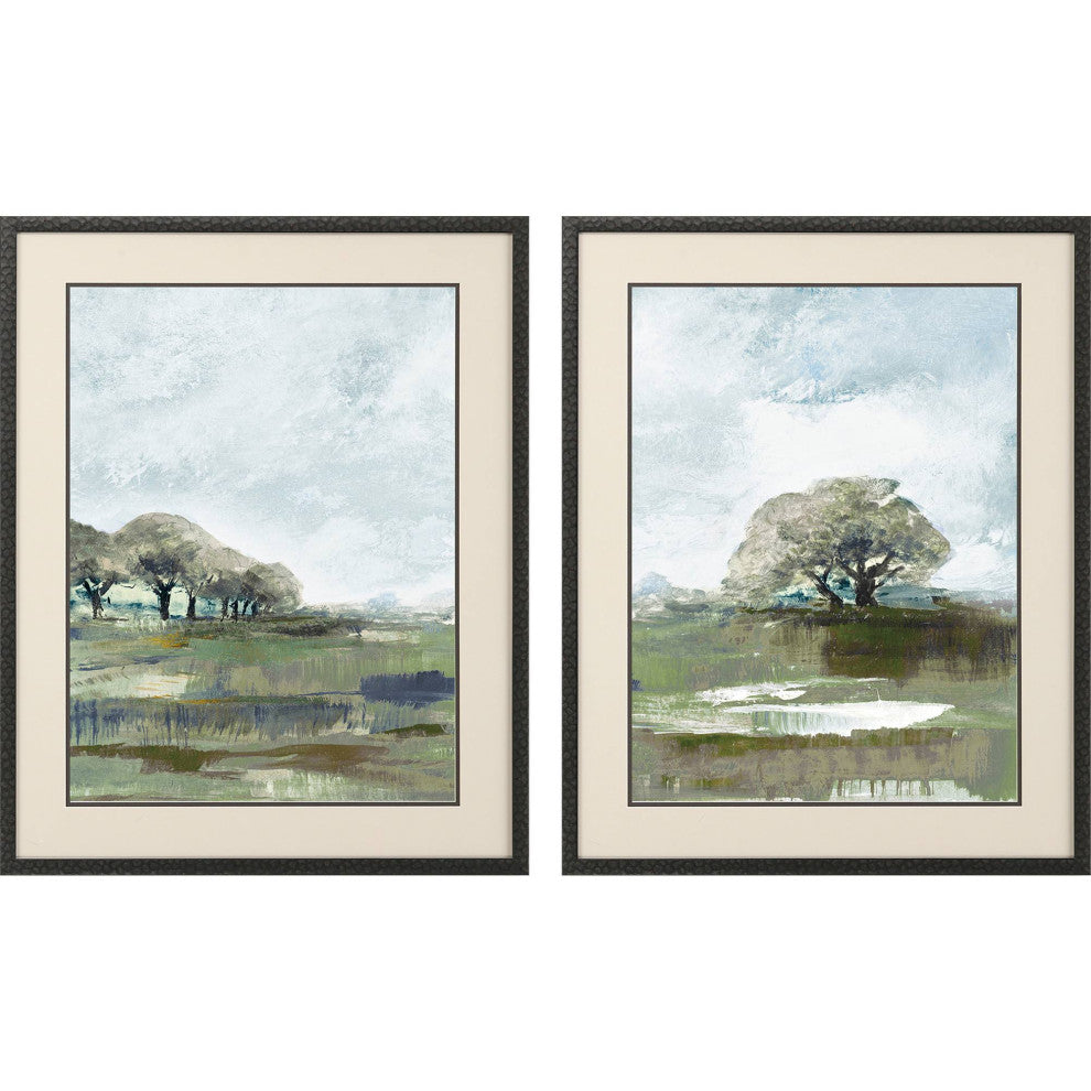 Dusty Blue Sky, 2-Piece Set