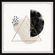 "Reappearing Triangle" Framed Painting Print, 32x32