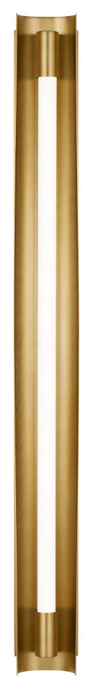 Carson Grande Vanity, Burnished Brass