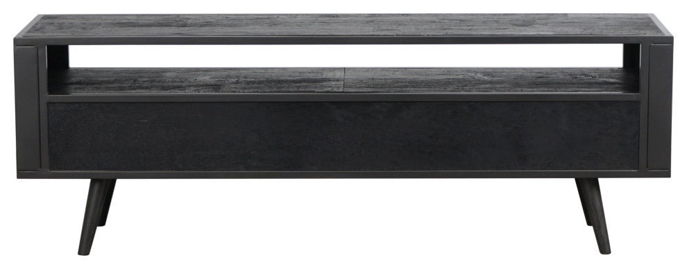 Nordic Mindi Rattan TV Dresser 3 Drawers, 63"