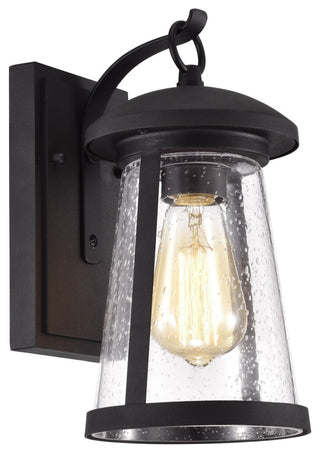 CHLOE Lighting CH2S215BK11-OD1 FREYA Transitional Black Outdoor Wall Sconce