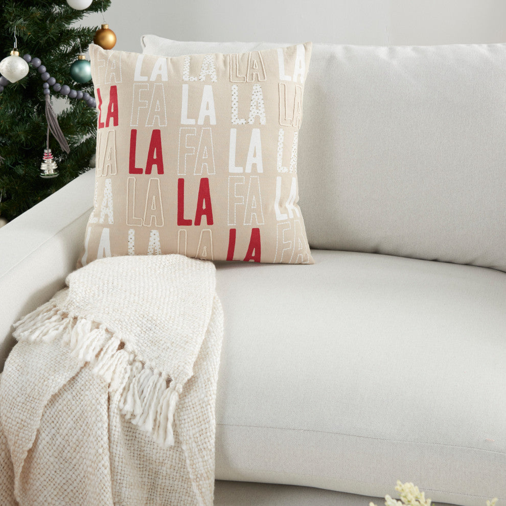 Mina Victory BX005 Throw Pillow, Multicolor, 18"X18"