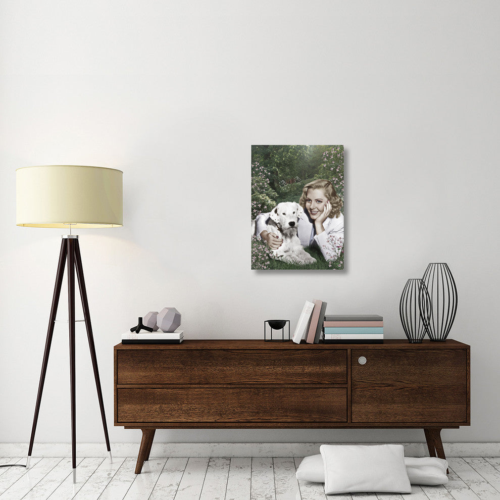 "Jean Arthur" Stretched Canvas Giclee by Hollywood Photo Archive, 22x30"