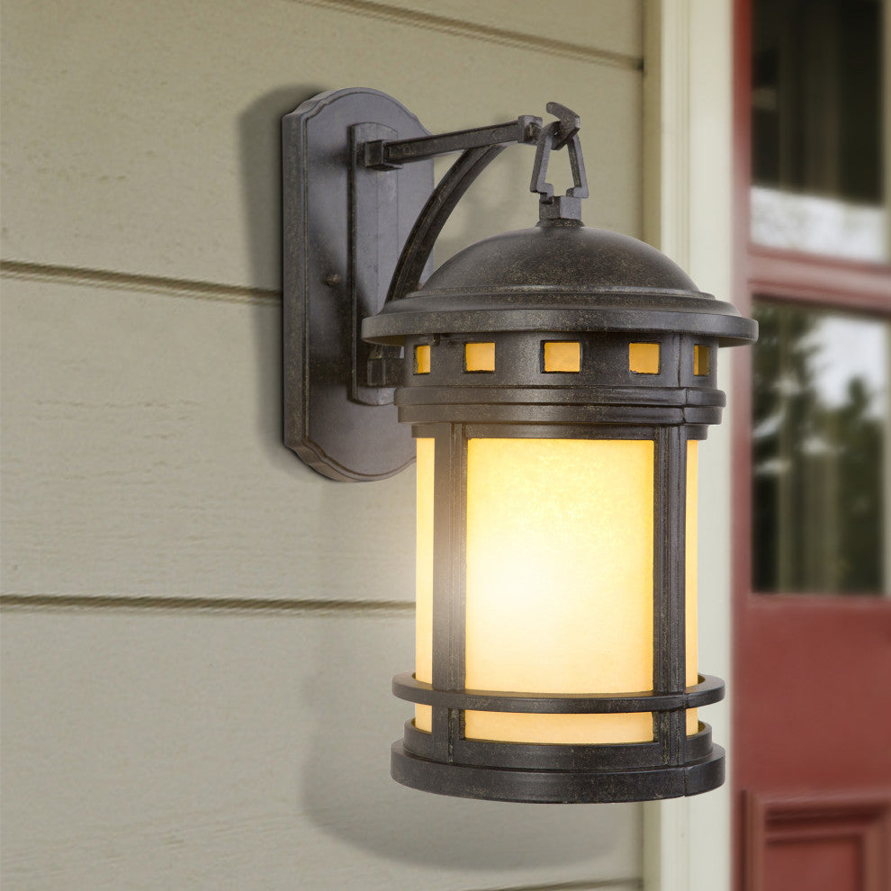 9.1 Fluorescent Exterior Sconce