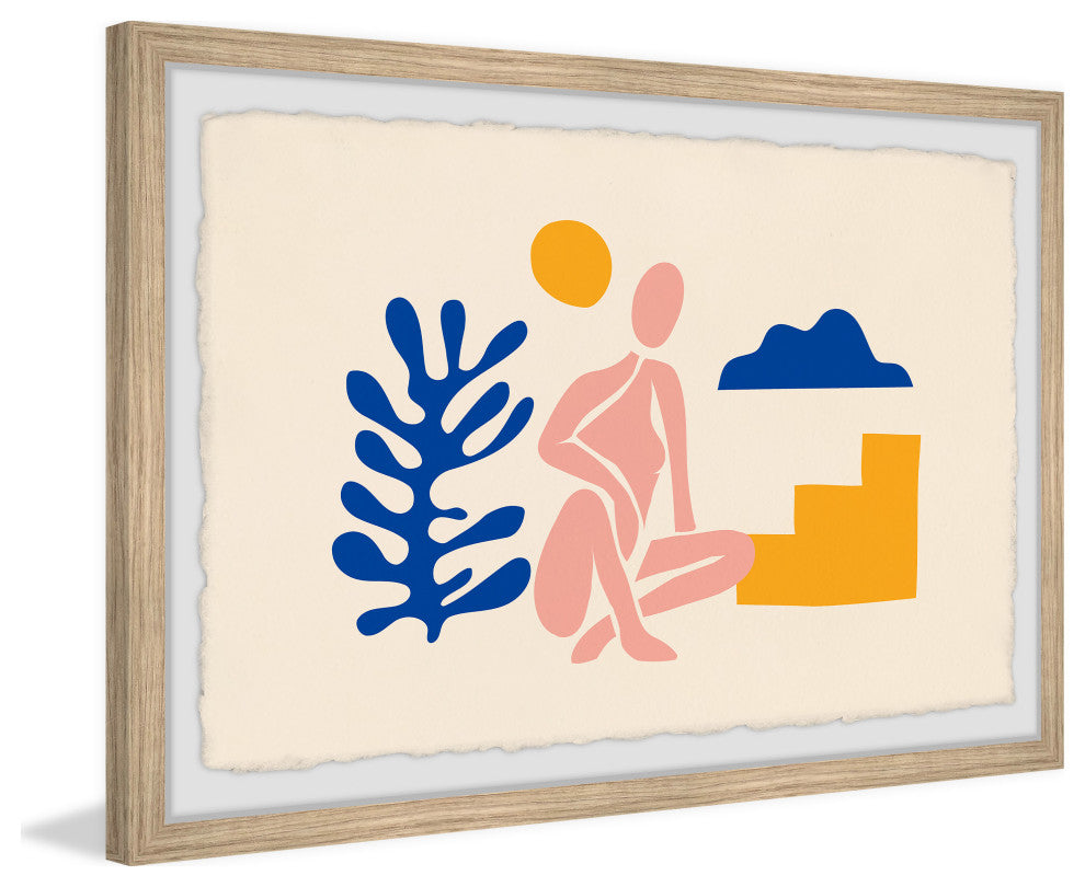 "Dreams and Ambitions" Framed Painting Print, 24x16