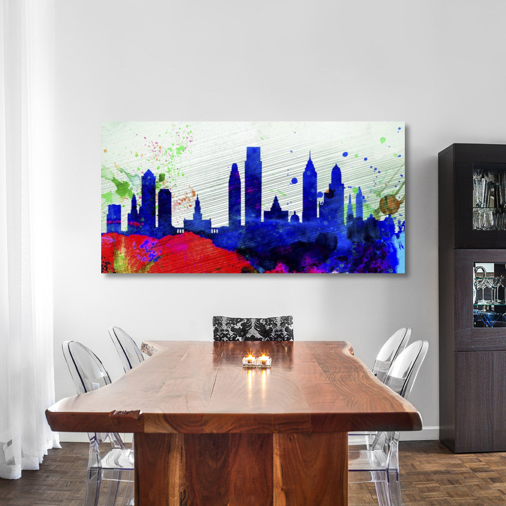"Philadelphia City Skyline" Fine Art Print