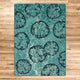 Beach Money, Aqua, 8' Round