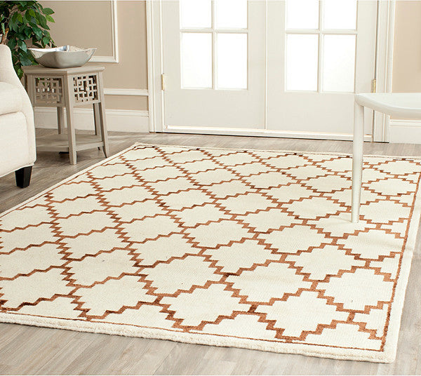 Safavieh Mosaic Mos160A Ivory, Brown Area Rug