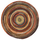 Capel Eaton Multicolor 0442_900 Braided Rugs - 36" Round