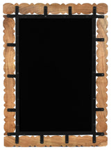 Aubrey Mirror, Brown, 26" W x 2" D x 36" H