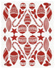 "Christmas Otomi III" Digital Paper Print by Elyse DeNeige, 22"x26"