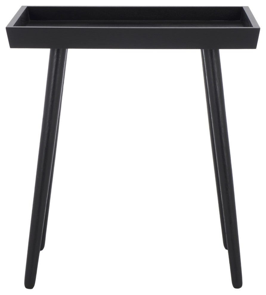 Safavieh Nonie Tray Accent Table, Black