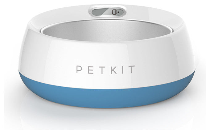 PETKIT FRESH METAL Large Machine Washable Smart Digital Feeding Pet Bowl, Blue