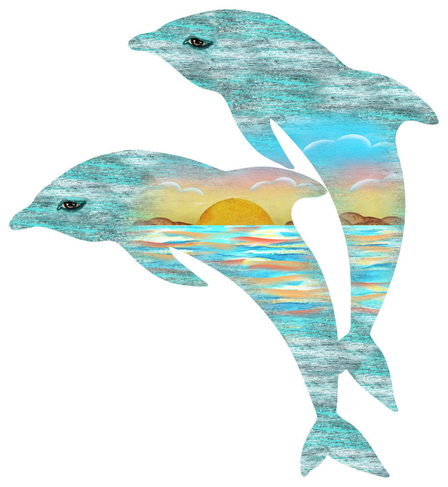 Dolphins Scenic Decor