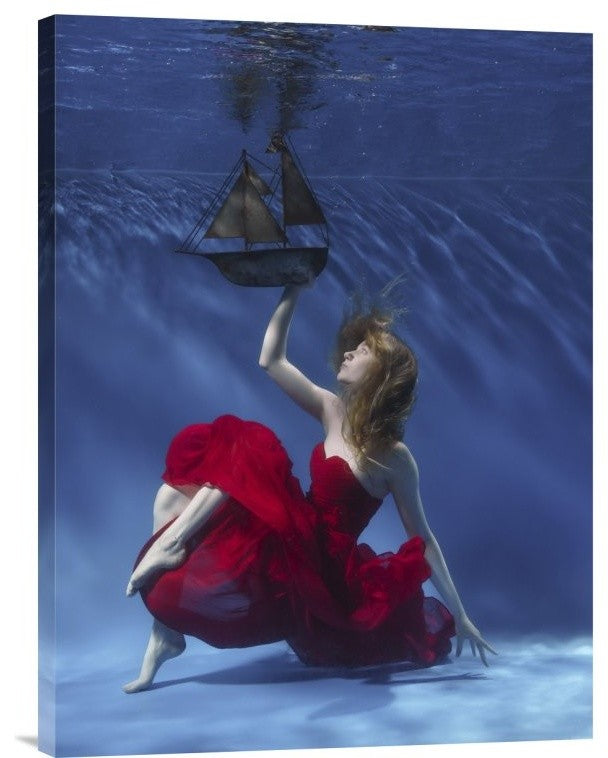 "Never Let Go" Stretched Canvas Giclee by Karen Jones, 18"x24"