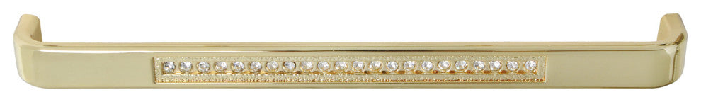 Utopia Alley Gleam Cabinet Pull, Polished Gold, 7.5", 1 Pack