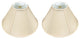 Royal Designs Coolie Empire Lamp Shade, Beige, 5x13x8, Set of 2