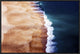 "Silver Coast" Framed Canvas Giclee by Cbomersphotography, 25x17"