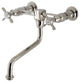 Kingston Brass KS1216BEX Essex Wall Mount Bathroom Faucet, Polished Nickel
