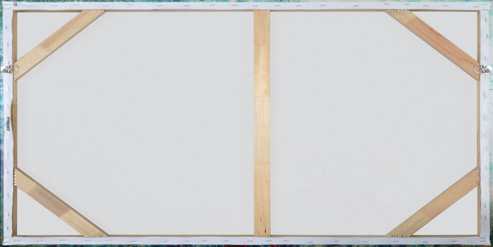 "Sailing Out" Floater Framed Painting Print on Canvas, 60x30