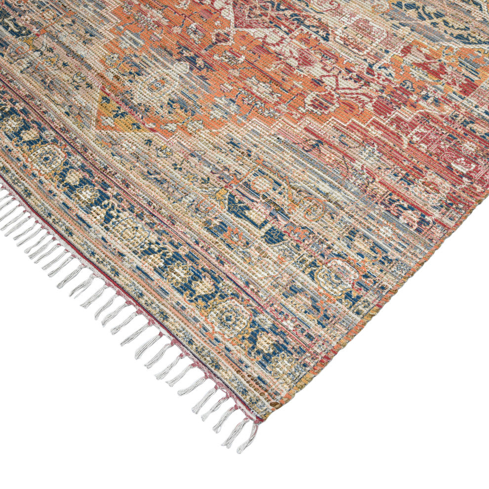 Prairie Leawood Area Rug, Pink, 2' x 3', Oriental
