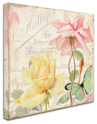 Color Bakery 'Florabella IV' Canvas Art, 35"x35"